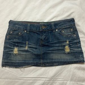 Y2K DNY Denim Skirt